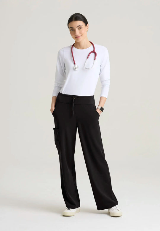 Grey's Anatomy by Barco Scrubs Women's Aria Pant Black | scrub-supply.com
