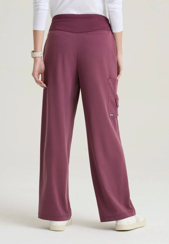 Grey's Anatomy by Barco Scrubs Women's Aria Pant Dusty Port | scrub-supply.com