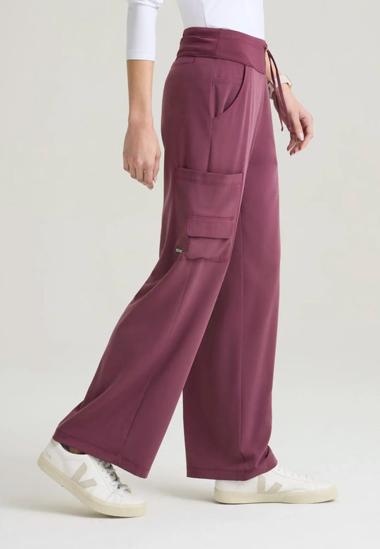 Grey's Anatomy by Barco Scrubs Women's Aria Pant Dusty Port | scrub-supply.com