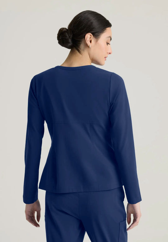 Grey's Anatomy by Barco Scrubs Women's Spring Warm-up Indigo | scrub-supply.com
