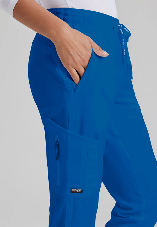 Grey's Anatomy by Barco Scrubs Women's Kira Jogger New Royal | scrub-supply.com