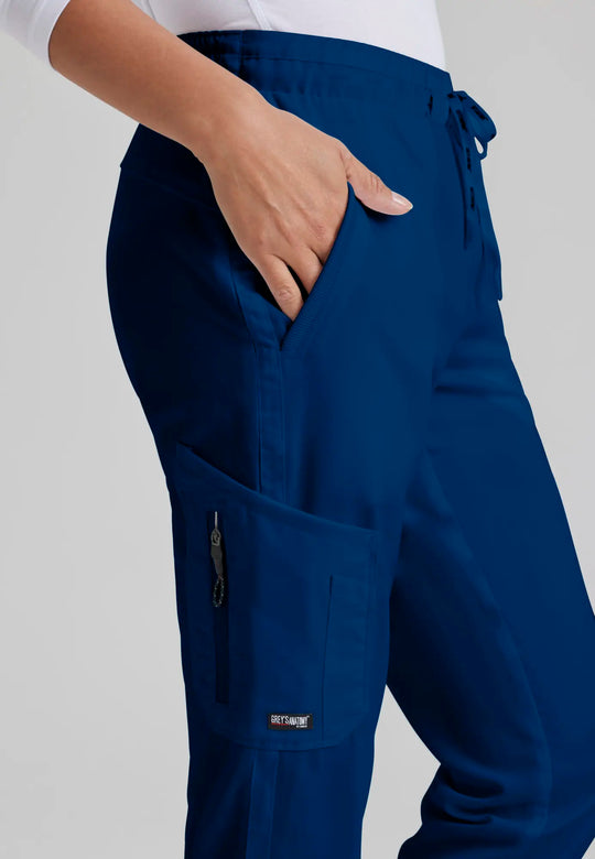 Grey's Anatomy by Barco Scrubs Women's Kira Jogger Indigo | scrub-supply.com