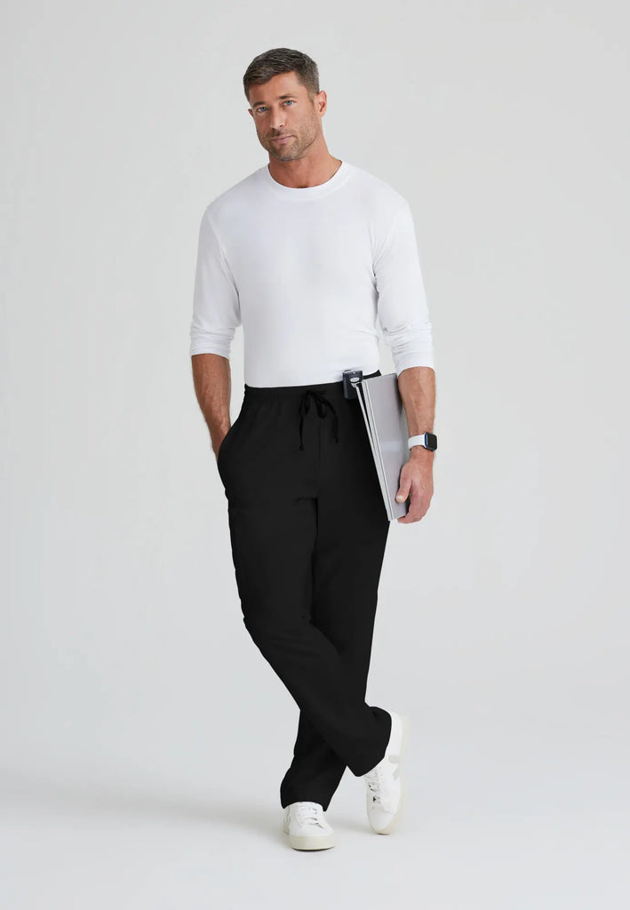 Barco Scrubs Men's Evan Pant Black | scrub-supply.com