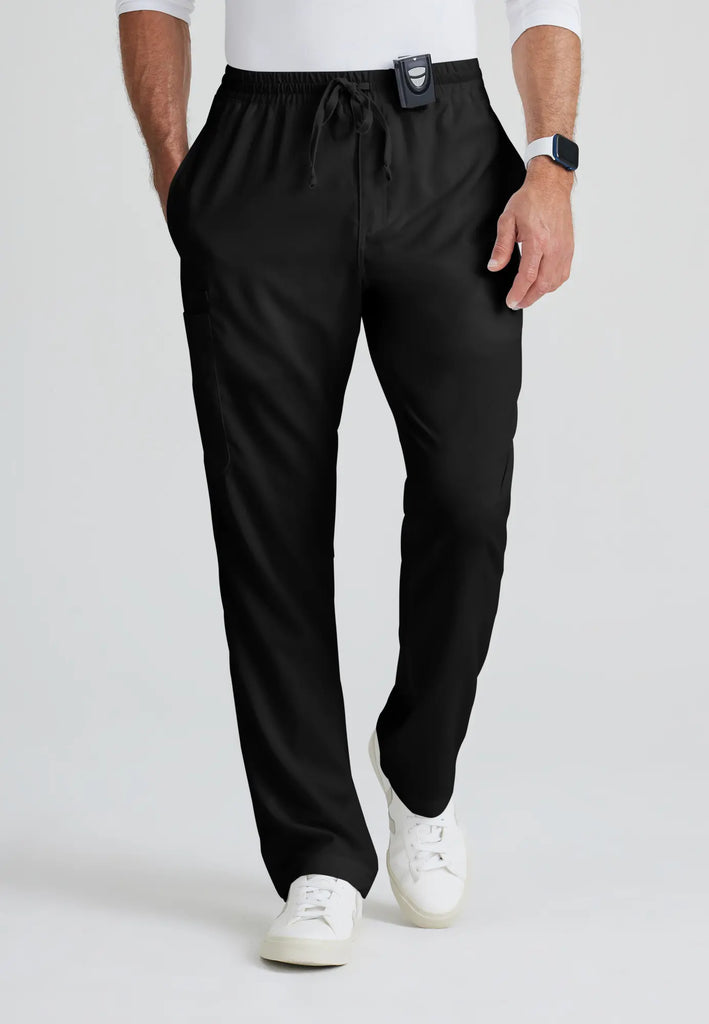 Barco Scrubs Men's Evan Pant Black | scrub-supply.com