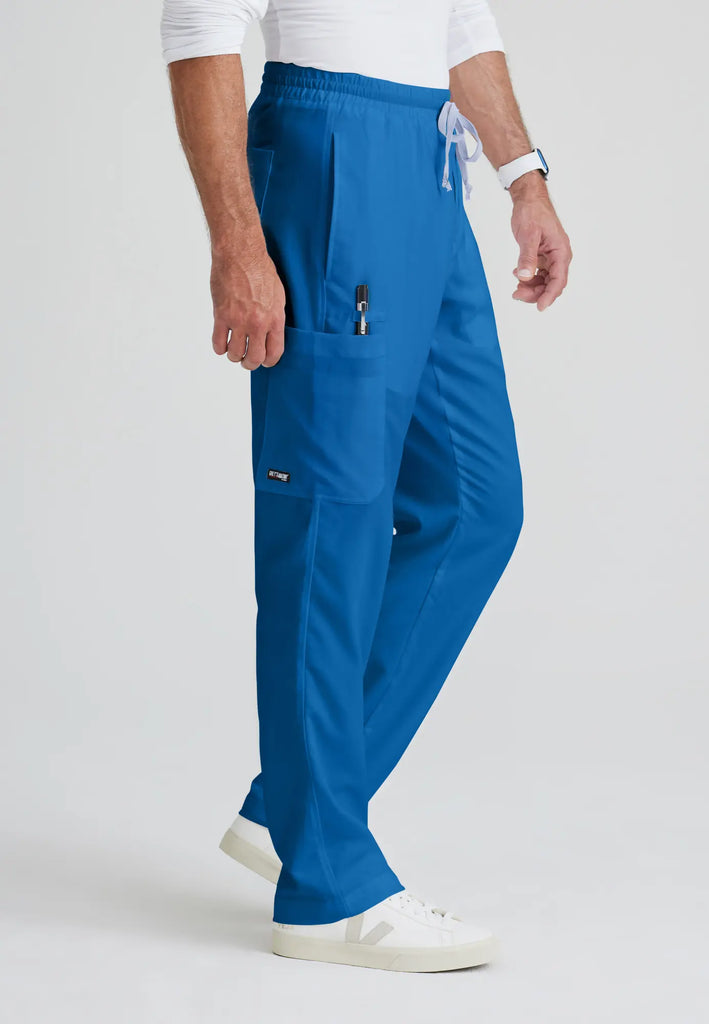 Barco Scrubs Men's Evan Pant New Royal | scrub-supply.com