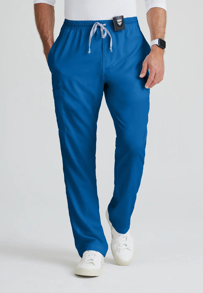 Barco Scrubs Men's Evan Pant New Royal | scrub-supply.com