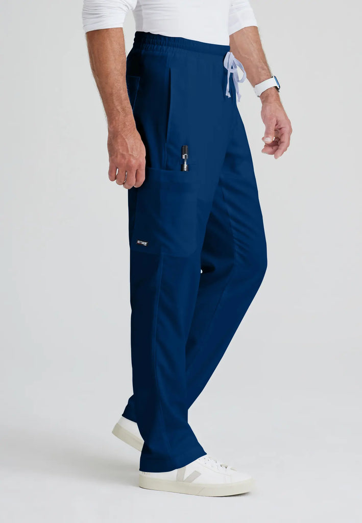 Barco Scrubs Men's Evan Pant Indigo | scrub-supply.com