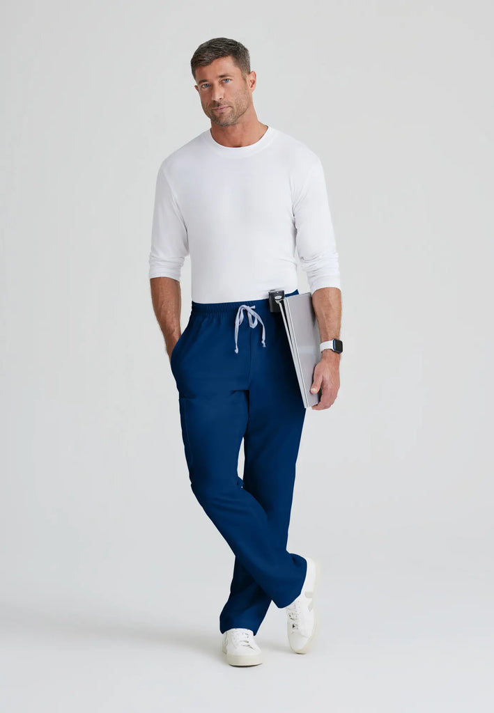 Barco Scrubs Men's Evan Pant Indigo | scrub-supply.com