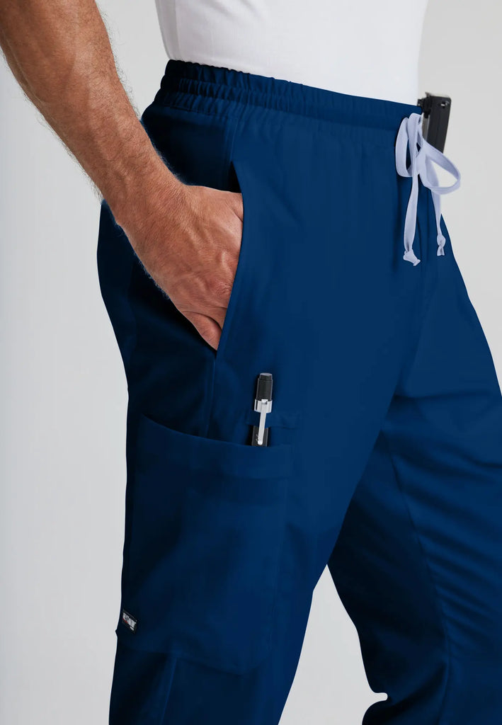 Barco Scrubs Men's Evan Pant Indigo | scrub-supply.com