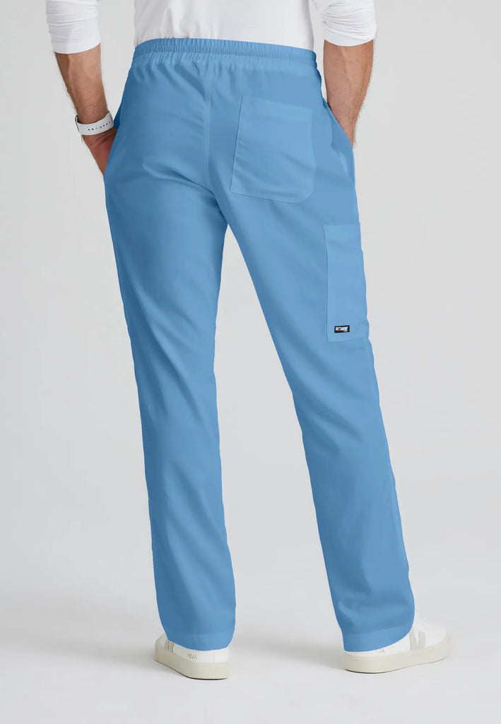 Barco Scrubs Men's Evan Pant Ceil Blue | scrub-supply.com