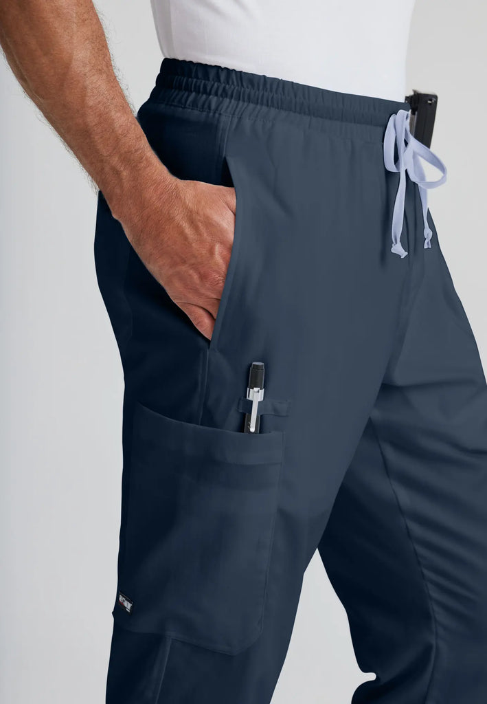 Barco Scrubs Men's Evan Pant Steel | scrub-supply.com