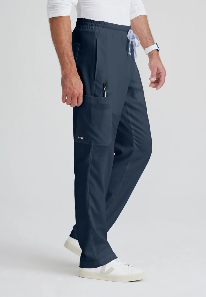 Barco Scrubs Men's Evan Pant Steel | scrub-supply.com