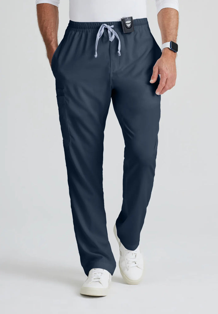 Barco Scrubs Men's Evan Pant Steel | scrub-supply.com