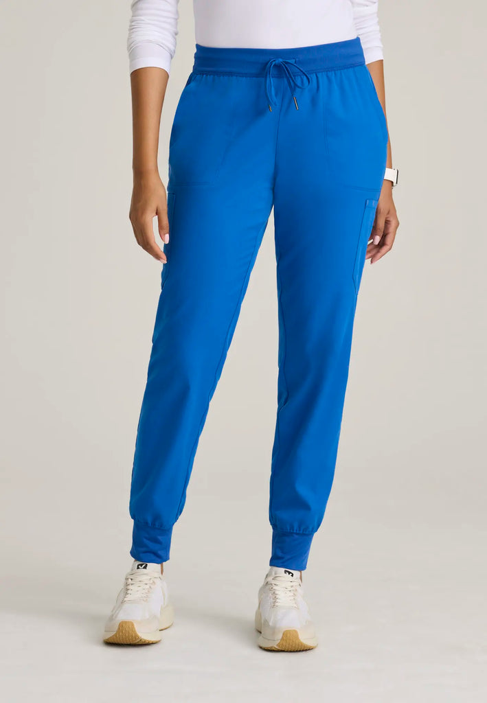 Barco Scrubs Women's Finley Jogger New Royal | scrub-supply.com