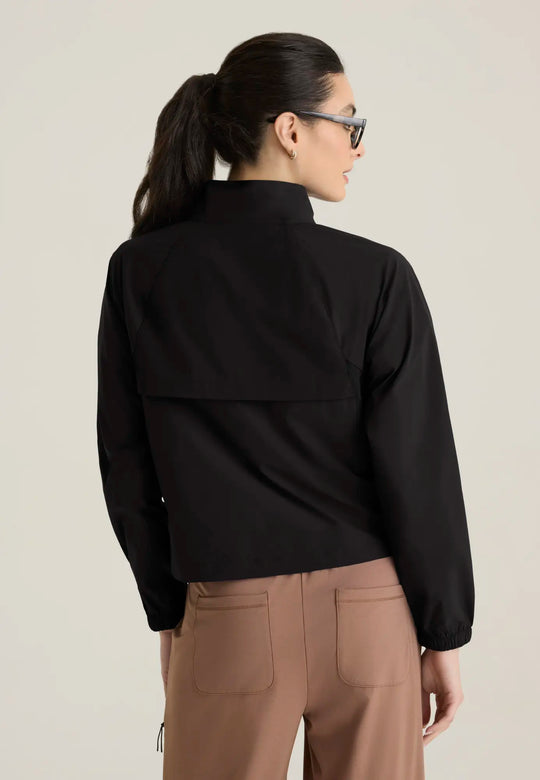 Grey's Anatomy by Barco Scrubs Women's Crystal Jacket Black | scrub-supply.com