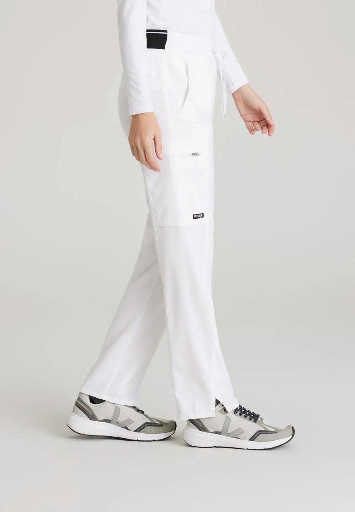 Barco Scrubs Women's Kim Pant White | scrub-supply.com