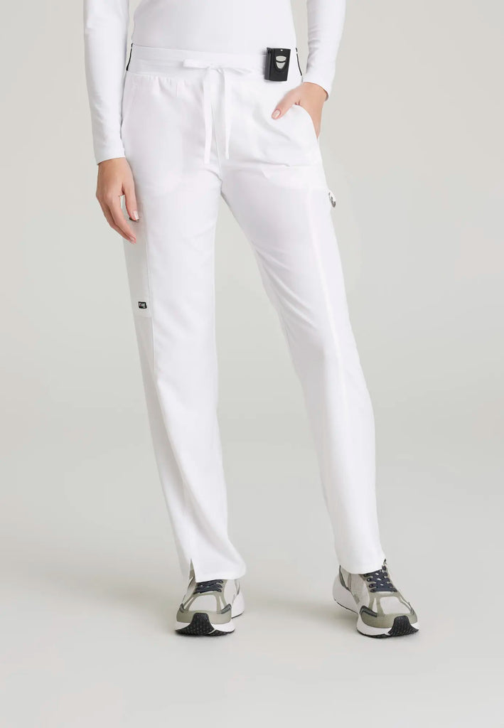 Barco Scrubs Women's Kim Pant White | scrub-supply.com