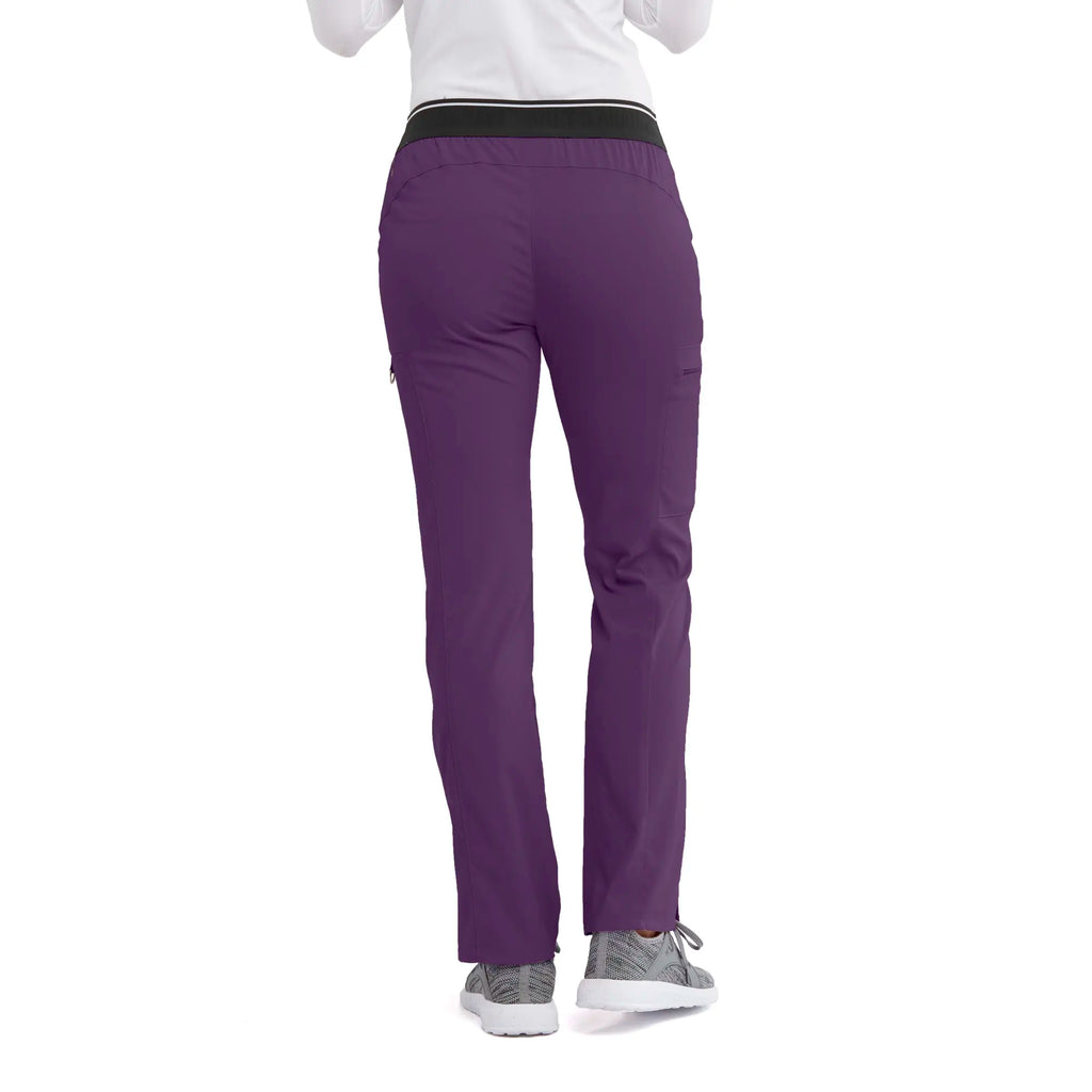 Barco Scrubs Women's Kim Pant Eggplant | scrub-supply.com