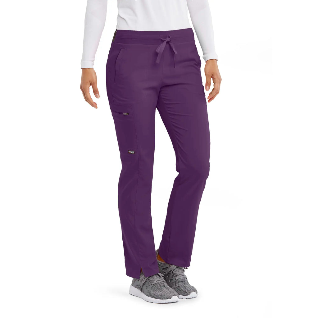 Barco Scrubs Women's Kim Pant Eggplant | scrub-supply.com