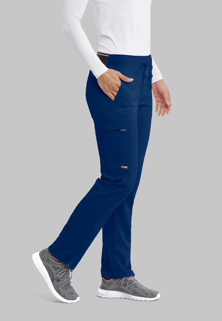 Barco Scrubs Women's Kim Pant Indigo | scrub-supply.com