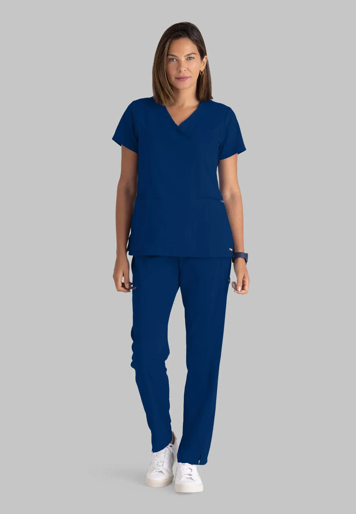 Barco Scrubs Women's Kim Pant Indigo | scrub-supply.com