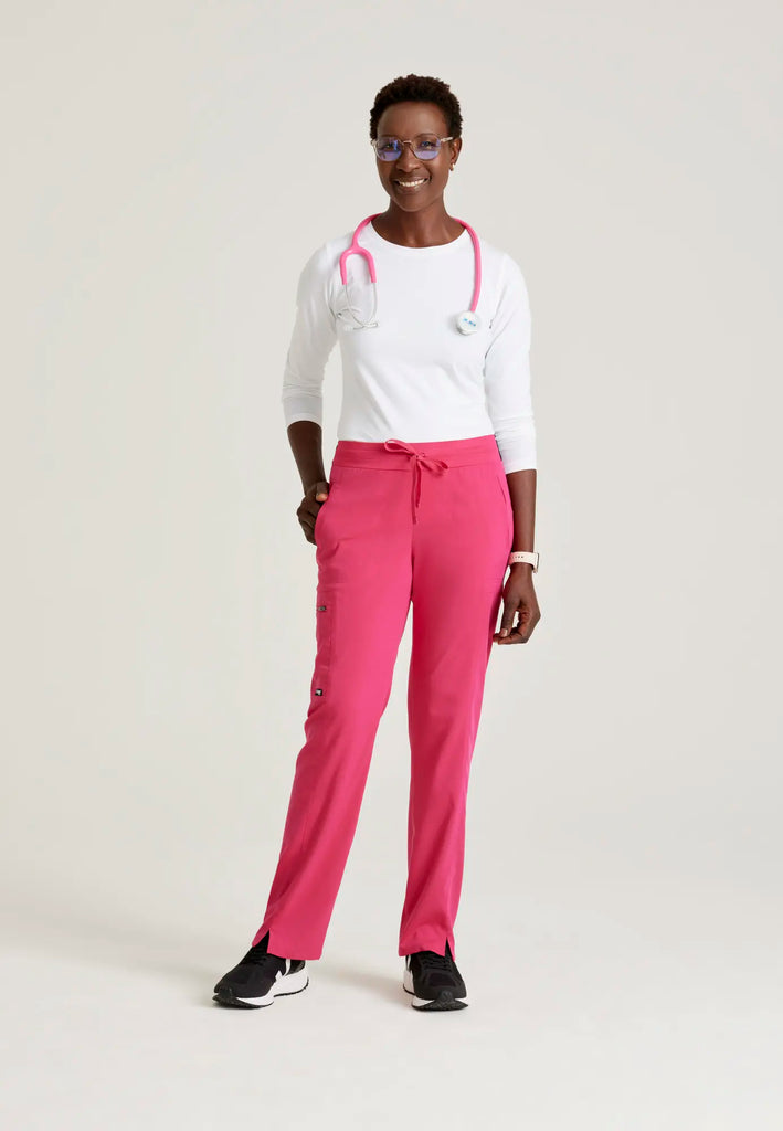 Barco Scrubs Women's Kim Pant Vibrance Pink | scrub-supply.com