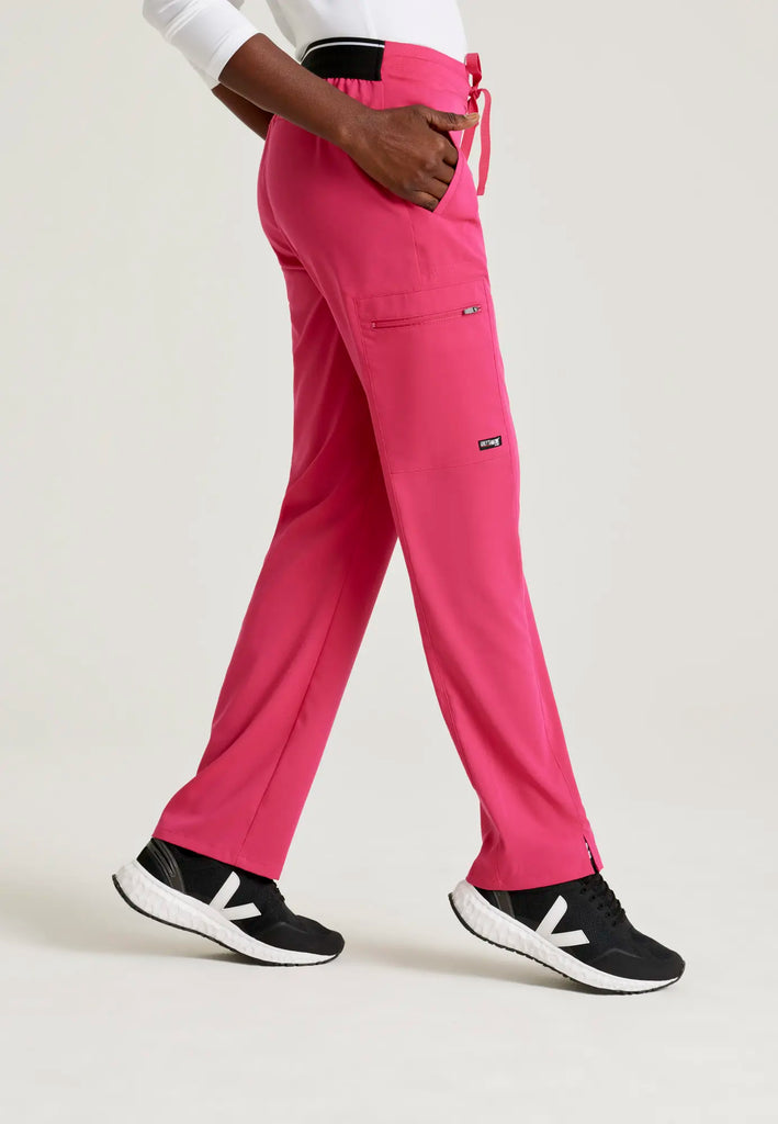 Barco Scrubs Women's Kim Pant Vibrance Pink | scrub-supply.com