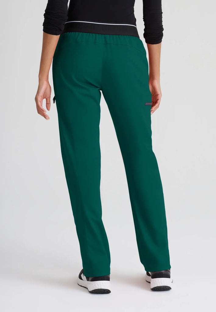 Barco Scrubs Women's Kim Pant Hunter Green | scrub-supply.com