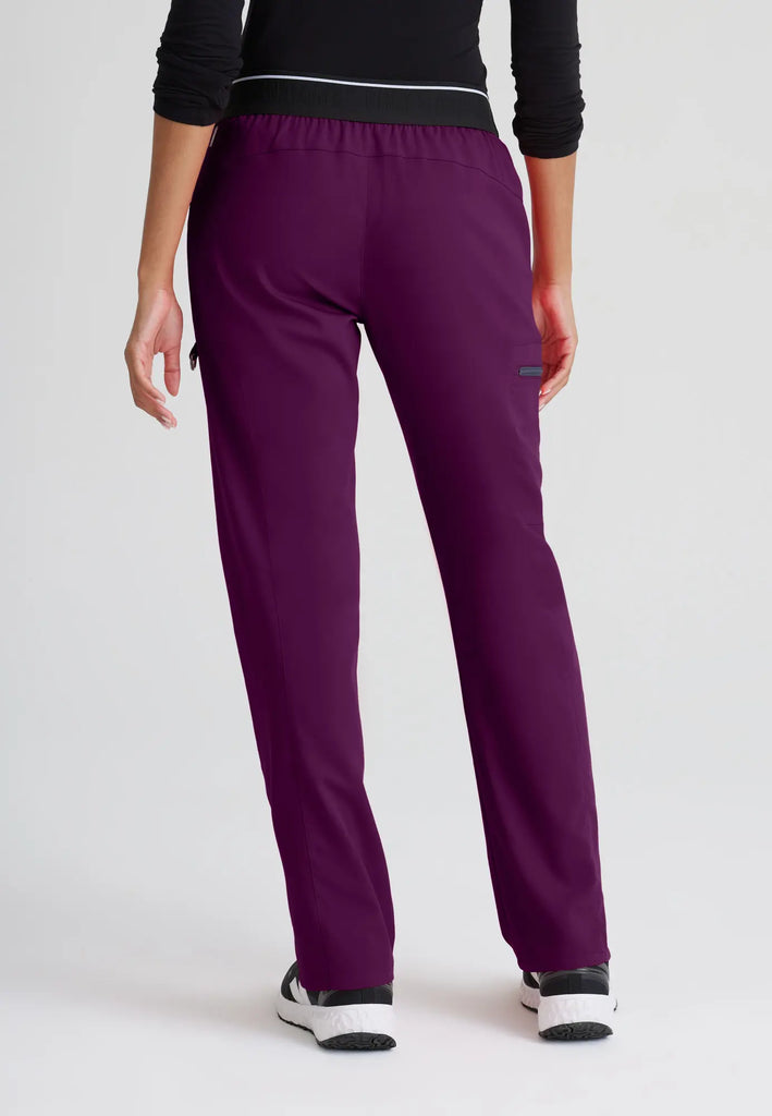 Barco Scrubs Women's Kim Pant Wine | scrub-supply.com