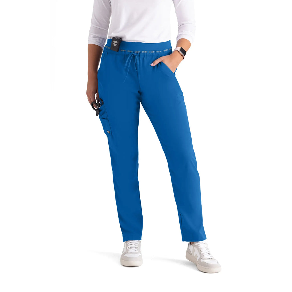 Barco Scrubs Women's Serena Pant New Royal | scrub-supply.com