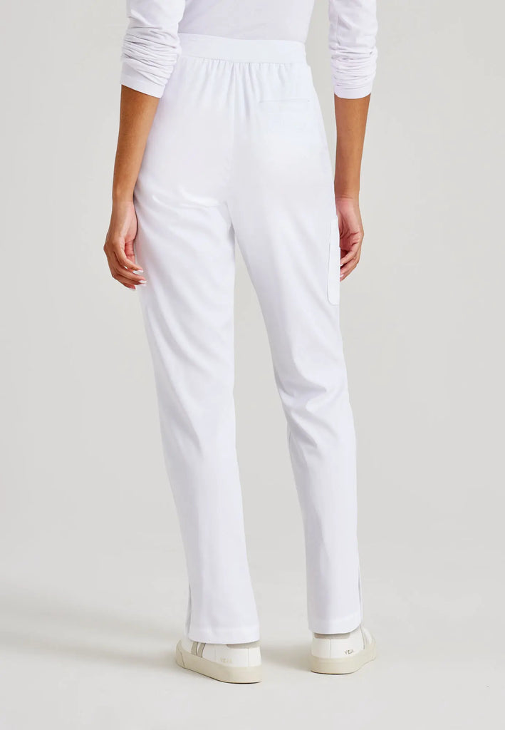 Barco Scrubs Women's Serena Pant White | scrub-supply.com