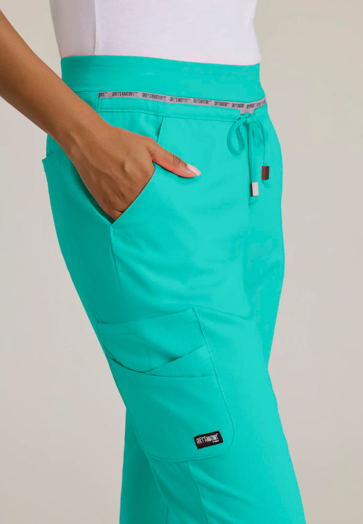 Barco Scrubs Women's Serena Pant Alpine Aqua | scrub-supply.com