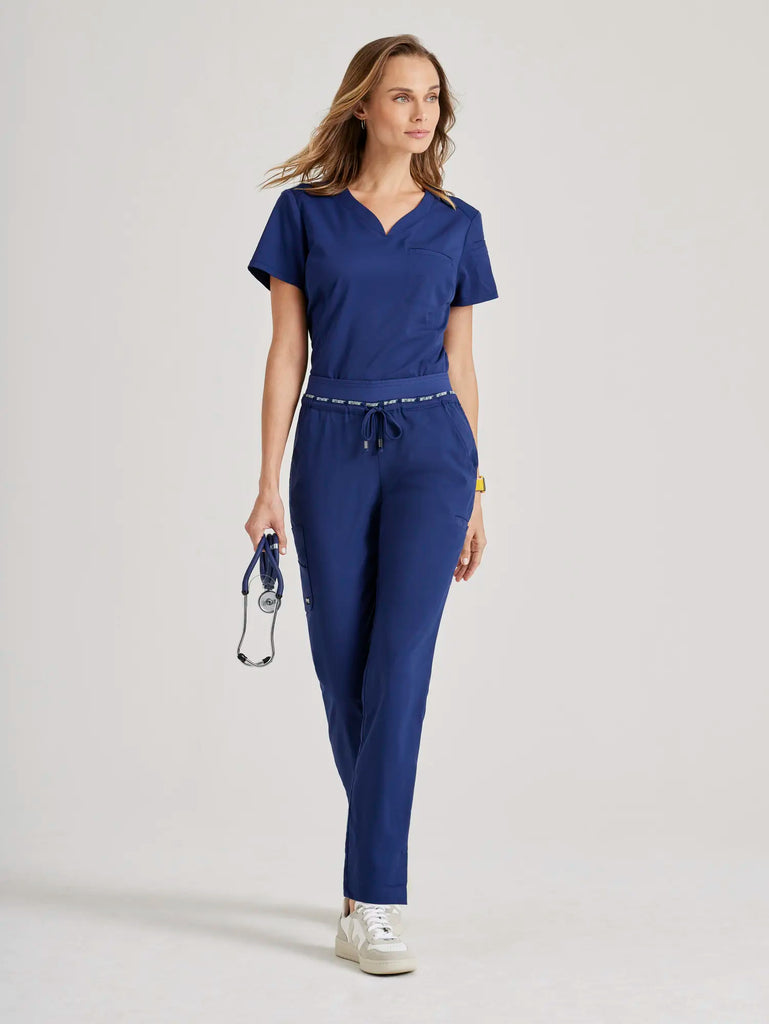 Barco Scrubs Women's Serena Pant Indigo | scrub-supply.com