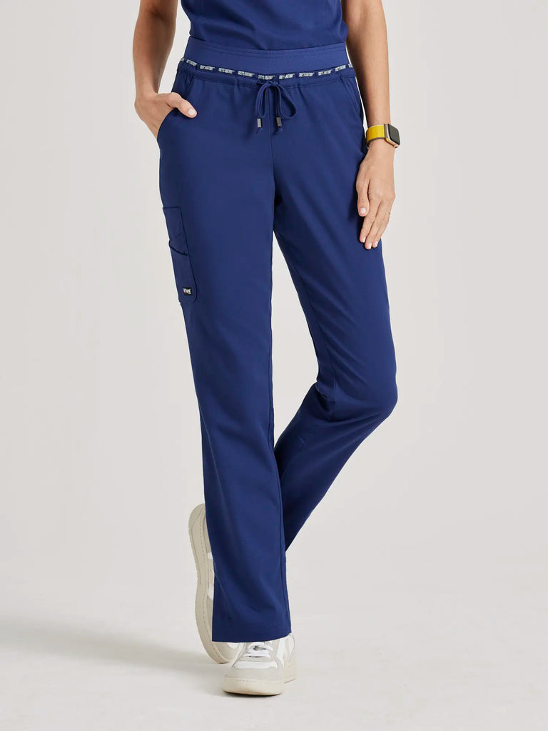 Barco Scrubs Women's Serena Pant Indigo | scrub-supply.com