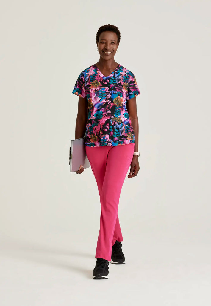 Barco Scrubs Women's Serena Pant Vibrance Pink | scrub-supply.com