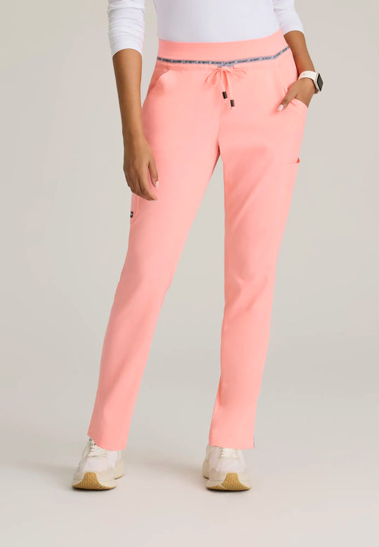 Grey's Anatomy by Barco Scrubs Women's Serena Pant Bright Papaya | scrub-supply.com