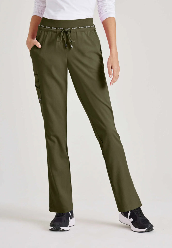 Barco Scrubs Women's Serena Pant Olive | scrub-supply.com