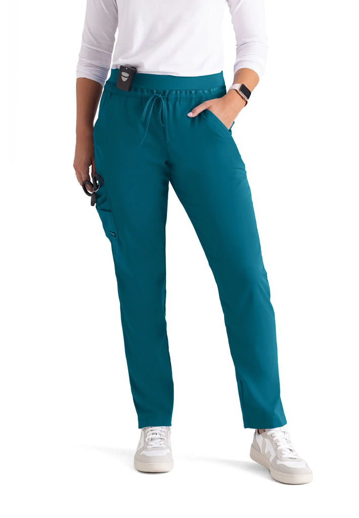 Barco Scrubs Women's Serena Pant Bahama | scrub-supply.com