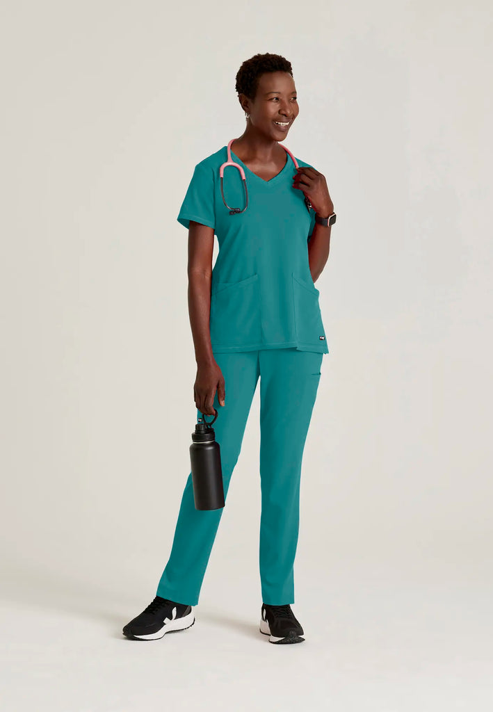 Barco Scrubs Women's Serena Pant Teal | scrub-supply.com