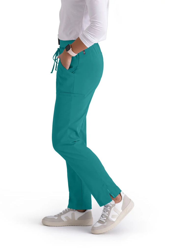 Barco Scrubs Women's Serena Pant Teal | scrub-supply.com