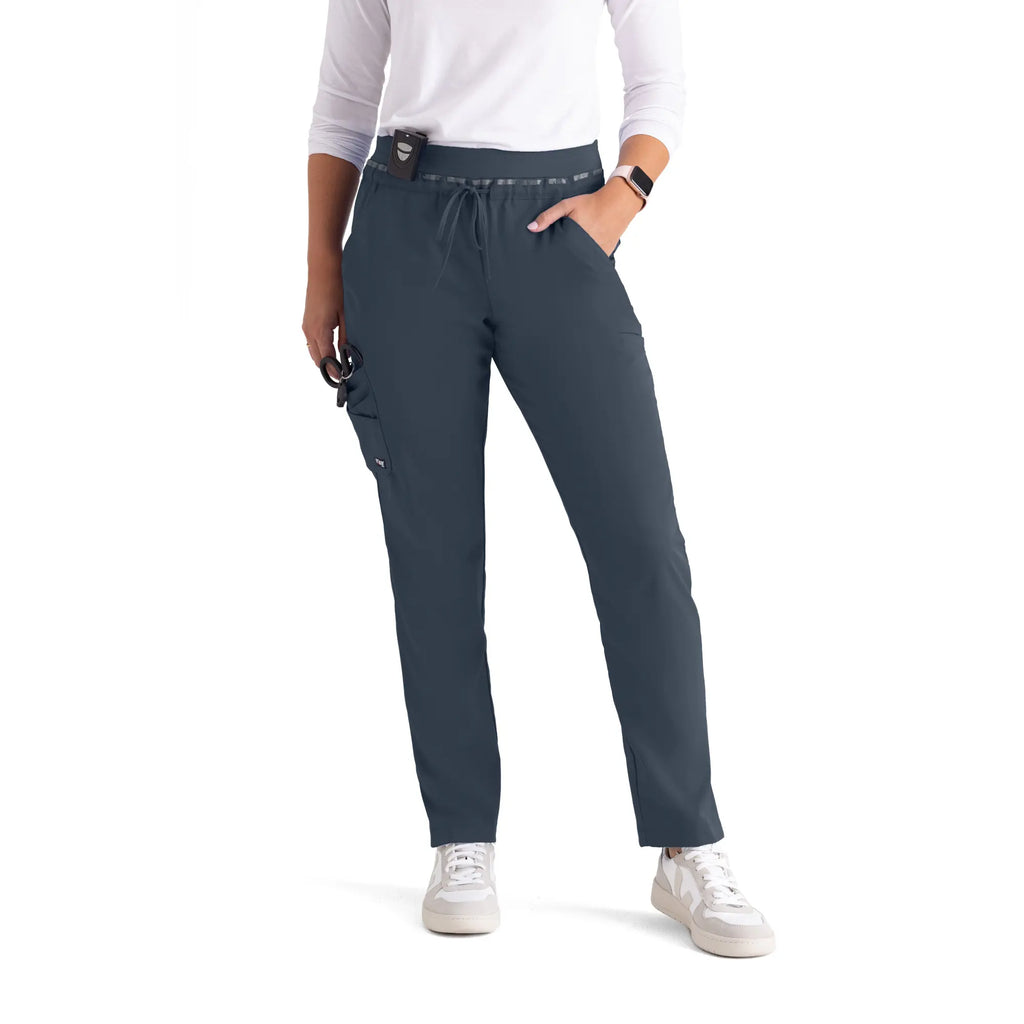 Barco Scrubs Women's Serena Pant Steel | scrub-supply.com