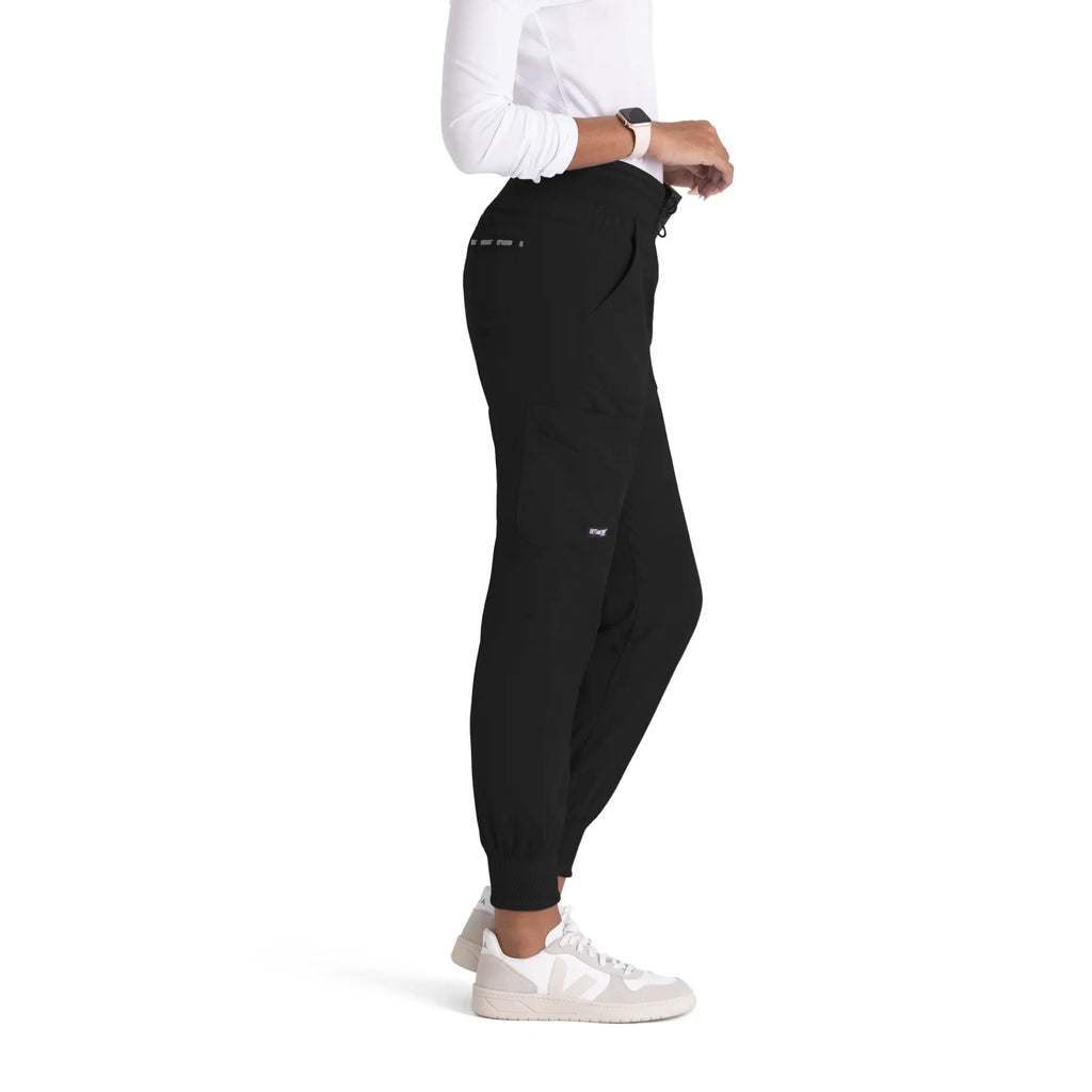 Barco Scrubs Women's Carly Jogger Black | scrub-supply.com