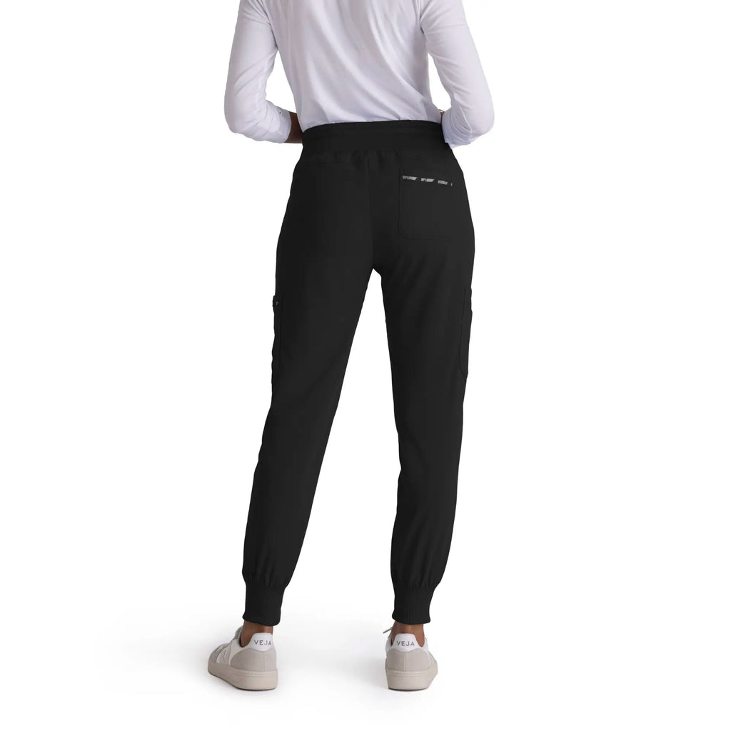 Barco Scrubs Women's Carly Jogger Black | scrub-supply.com