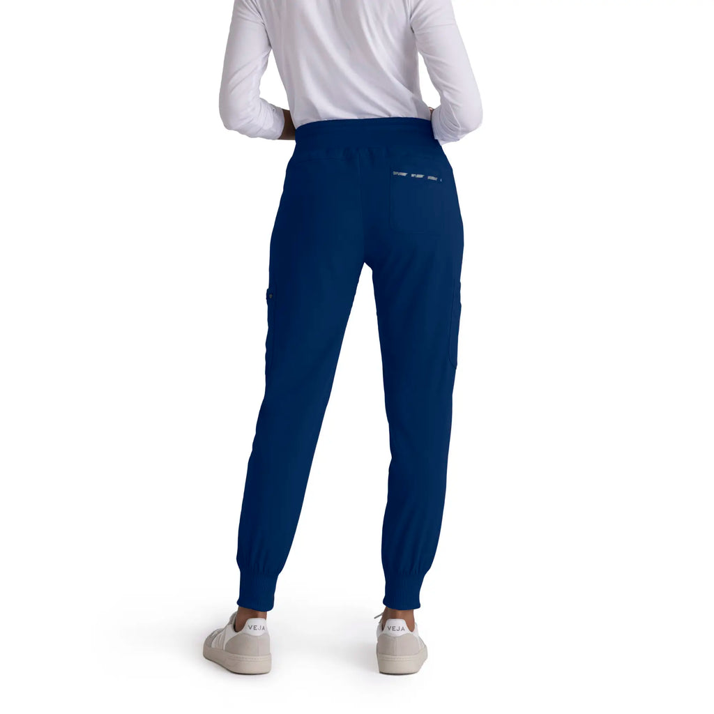 Barco Scrubs Women's Carly Jogger Indigo | scrub-supply.com