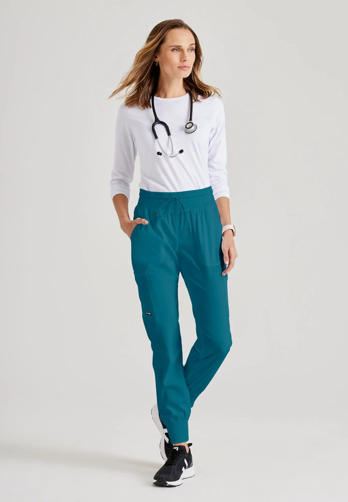 Barco Scrubs Women's Carly Jogger Bahama | scrub-supply.com