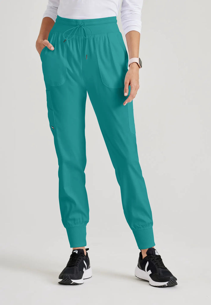 Barco Scrubs Women's Carly Jogger Teal | scrub-supply.com