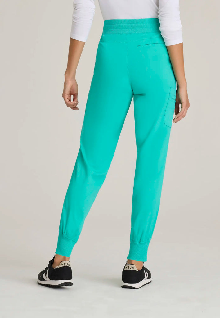 Barco Scrubs Women's Eden Jogger Alpine Aqua | scrub-supply.com