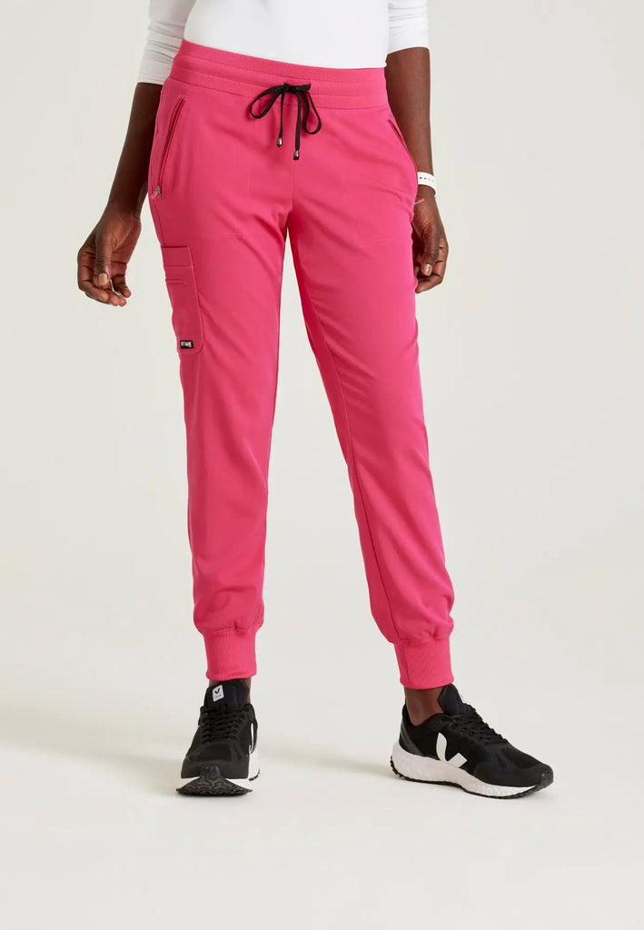 Barco Scrubs Women's Eden Jogger Vibrance Pink | scrub-supply.com