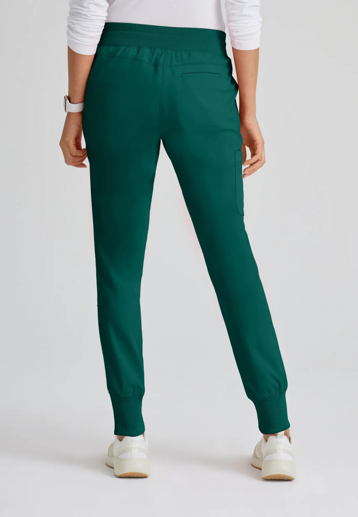 Barco Scrubs Women's Eden Jogger Hunter Green | scrub-supply.com