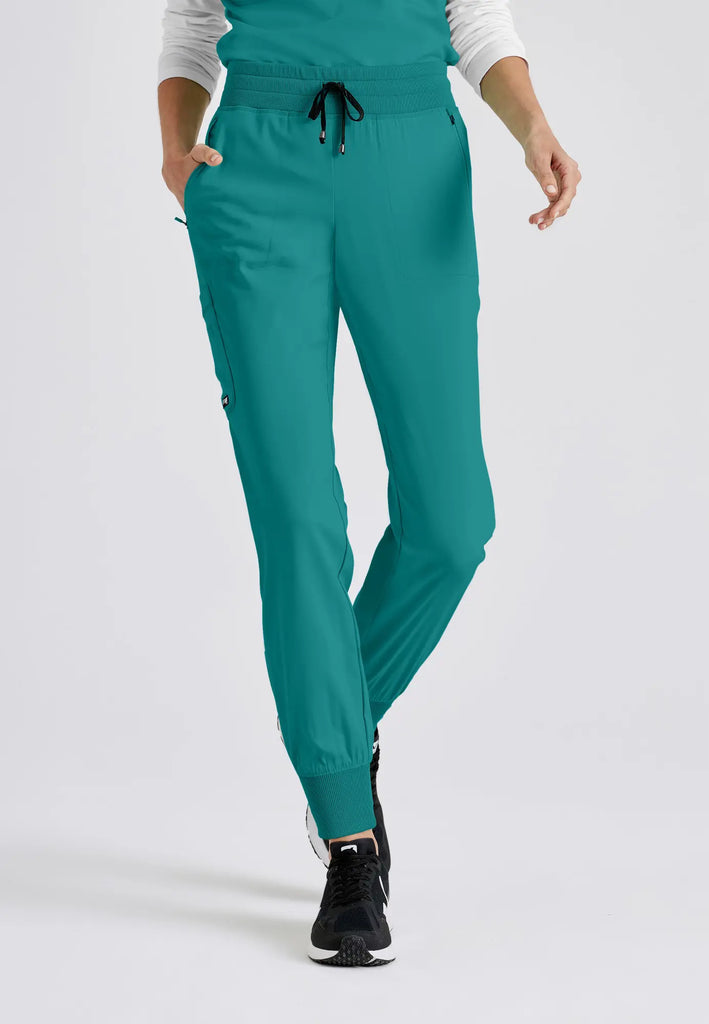 Barco Scrubs Women's Eden Jogger Teal | scrub-supply.com